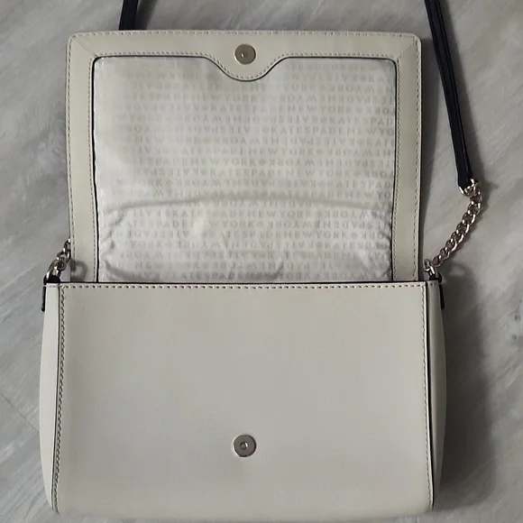 Kate Spade Black and Cream Crossbody Bag - Picture 3 of 10
